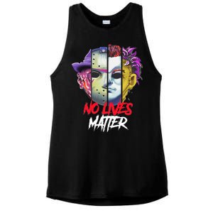 Horror Villains No Lives Matter Ladies PosiCharge Tri-Blend Wicking Tank