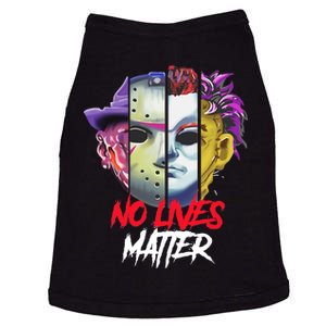 Horror Villains No Lives Matter Doggie Tank