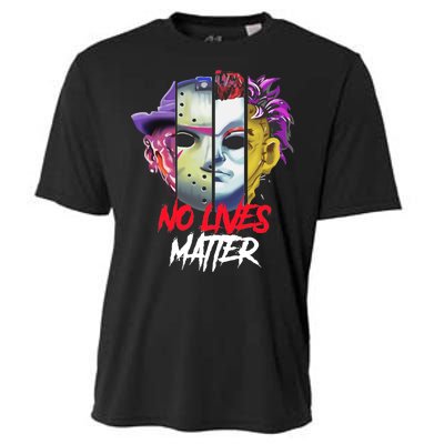 Horror Villains No Lives Matter Cooling Performance Crew T-Shirt