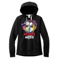 Horror Villains No Lives Matter Women's Fleece Hoodie