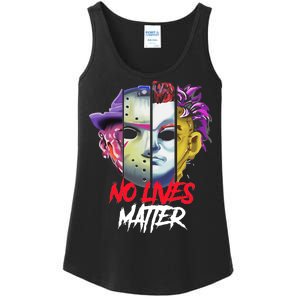 Horror Villains No Lives Matter Ladies Essential Tank