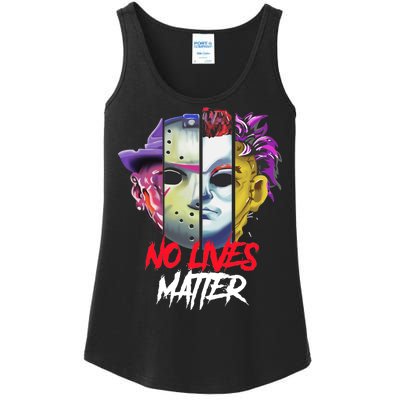 Horror Villains No Lives Matter Ladies Essential Tank