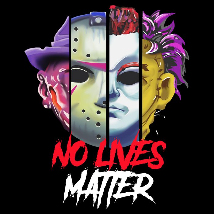 Horror Villains No Lives Matter Flatbill Hat