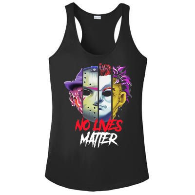 Horror Villains No Lives Matter Ladies PosiCharge Competitor Racerback Tank