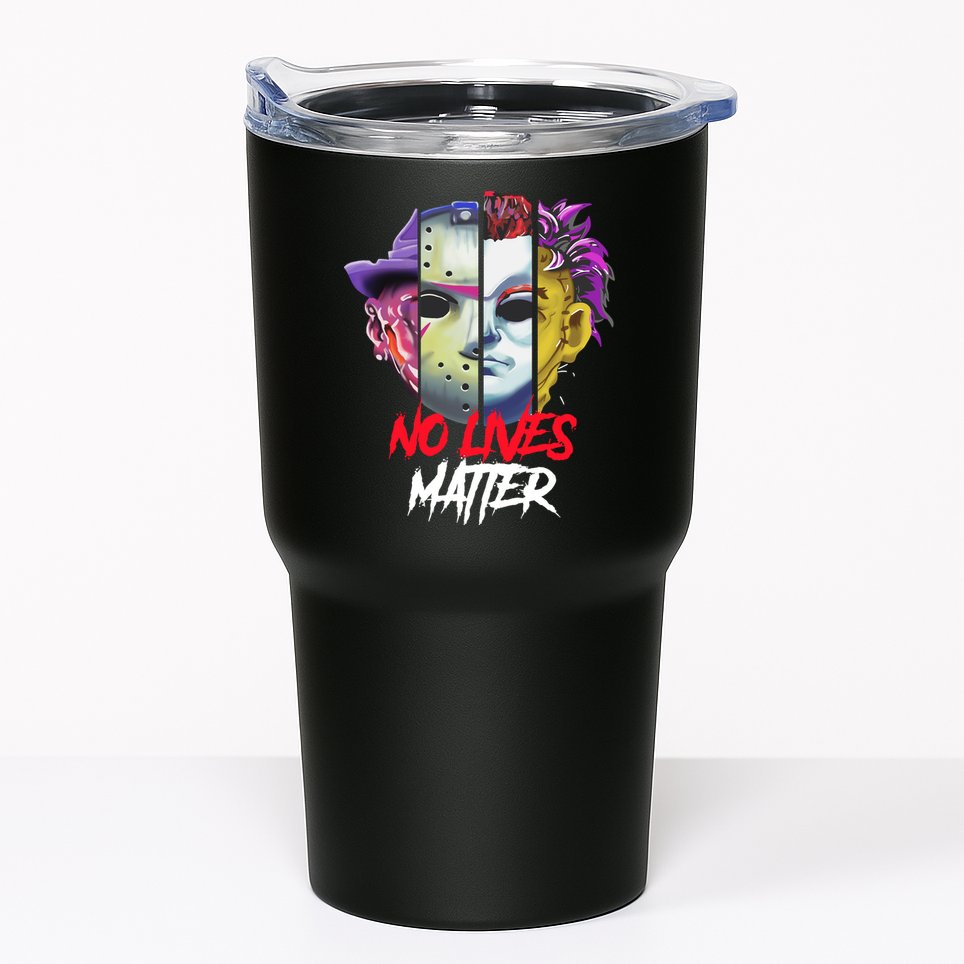Horror Villains No Lives Matter Tumbler