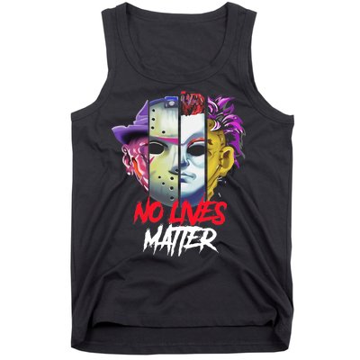 Horror Villains No Lives Matter Tank Top