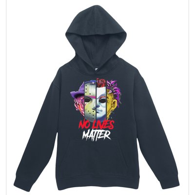 Horror Villains No Lives Matter Urban Pullover Hoodie