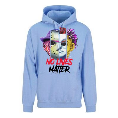 Horror Villains No Lives Matter Unisex Surf Hoodie