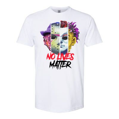 Horror Villains No Lives Matter Softstyle CVC T-Shirt