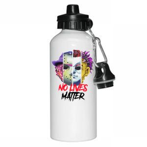 Horror Villains No Lives Matter Aluminum Water Bottle