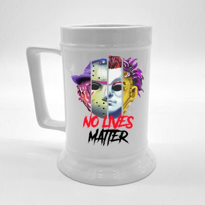 Horror Villains No Lives Matter Beer Stein