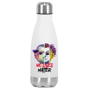 Horror Villains No Lives Matter Stainless Steel Insulated Water Bottle