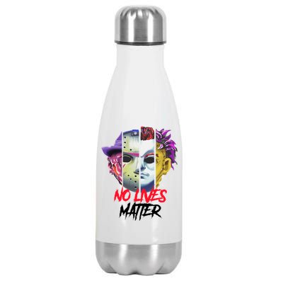 Horror Villains No Lives Matter Stainless Steel Insulated Water Bottle