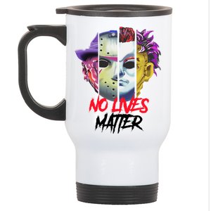 Horror Villains No Lives Matter Stainless Steel Travel Mug