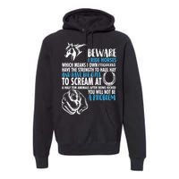 Horse Back Rider Premium Hoodie