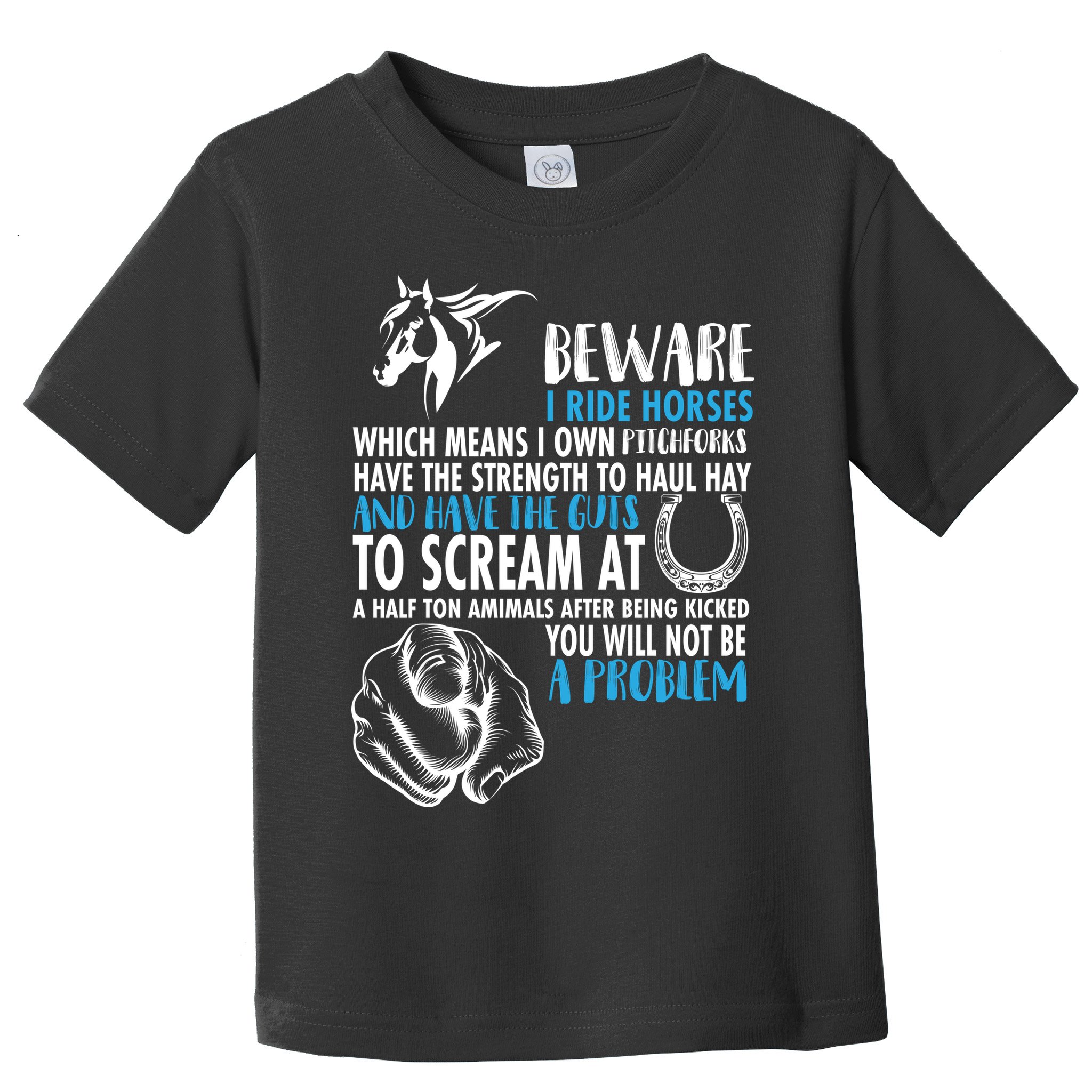 Horse Back Rider Toddler T-Shirt