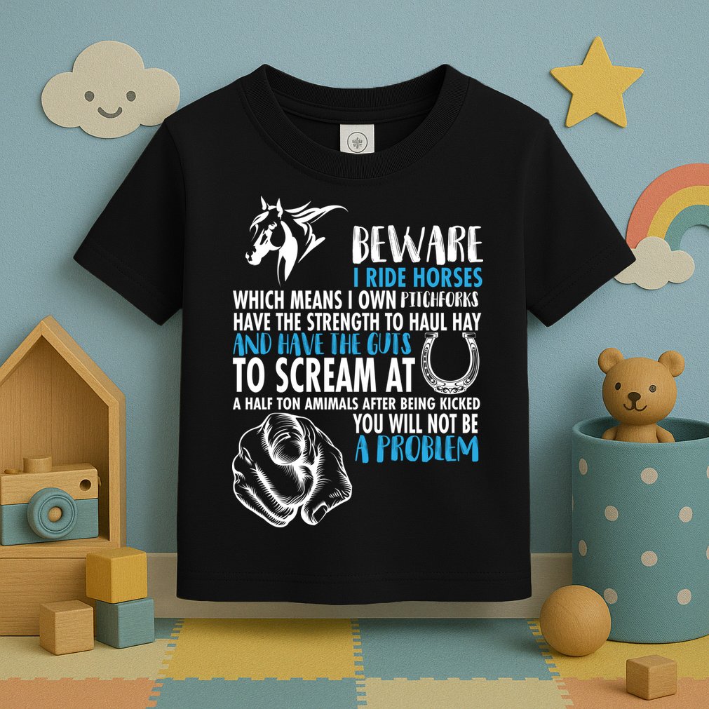 Horse Back Rider Toddler T-Shirt