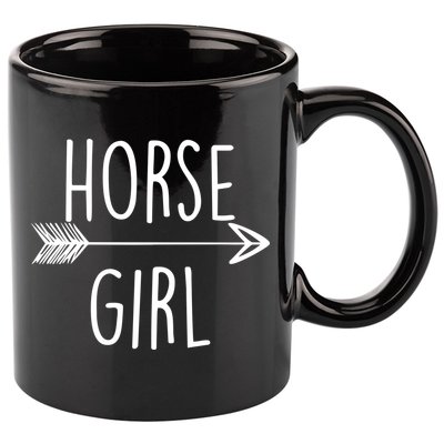 Horse Girl 11oz C Handle Ceramic Mug