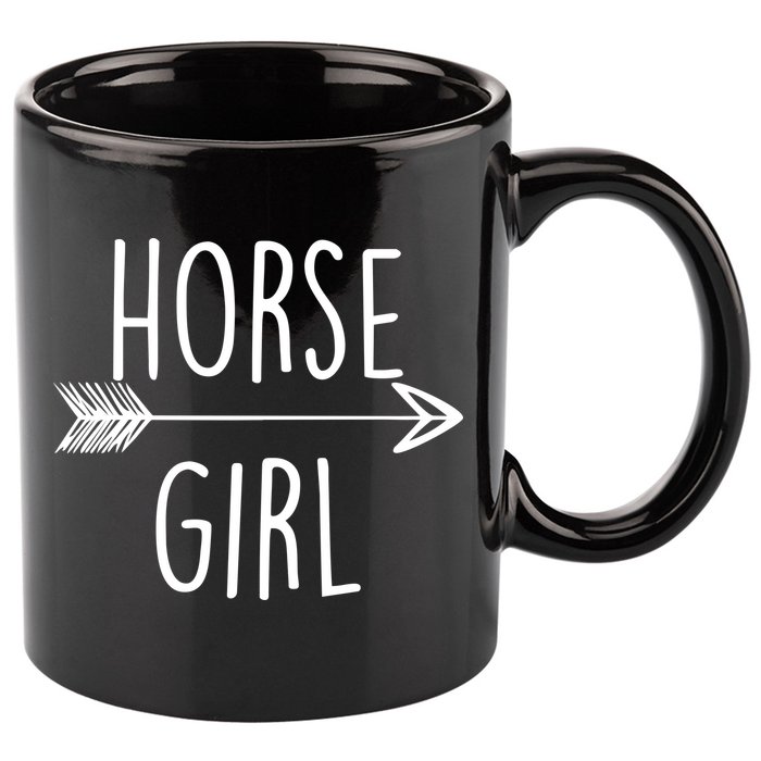 Horse Girl 11oz C Handle Ceramic Mug