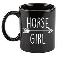 Horse Girl 11oz C Handle Ceramic Mug