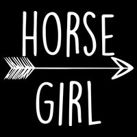 Horse Girl 16 in Basic Backpack