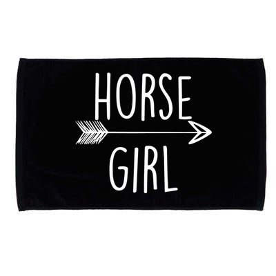 Horse Girl Microfiber Hand Towel