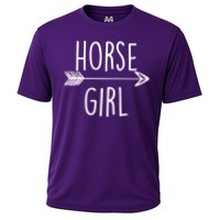 Horse Girl Cooling Performance Crew T-Shirt