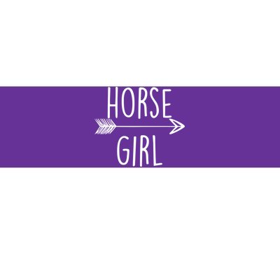 Horse Girl Bumper Sticker