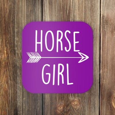 Horse Girl Coaster