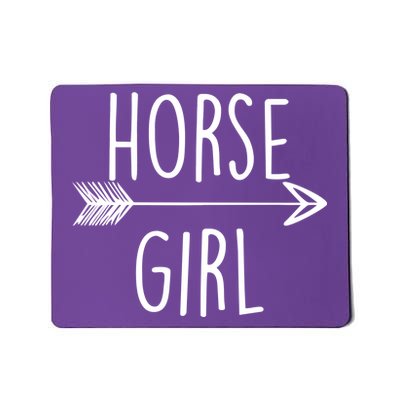 Horse Girl Mousepad