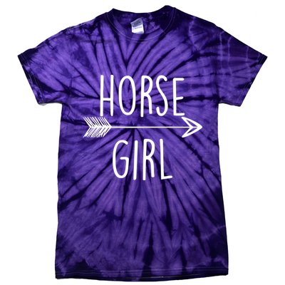 Horse Girl Tie-Dye T-Shirt