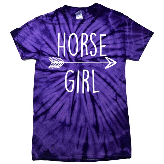 Horse Girl Tie-Dye T-Shirt