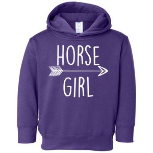 Horse Girl Toddler Hoodie