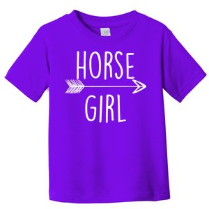 Horse Girl Toddler T-Shirt