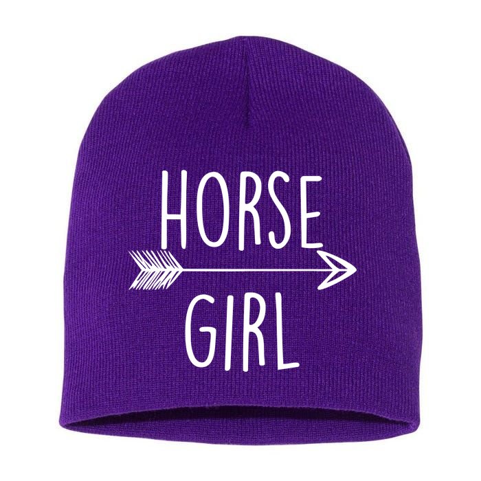 Horse Girl Short Acrylic Beanie