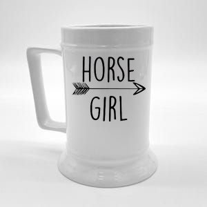 Horse Girl Beer Stein