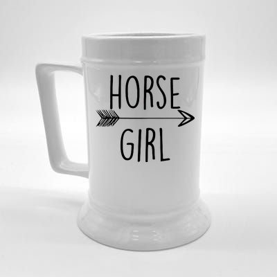 Horse Girl Beer Stein