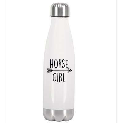 Horse Girl Stainless Steel Insulated Water Bottle