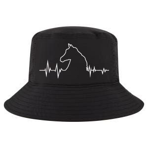 Horse Heart Beat Cool Comfort Performance Bucket Hat