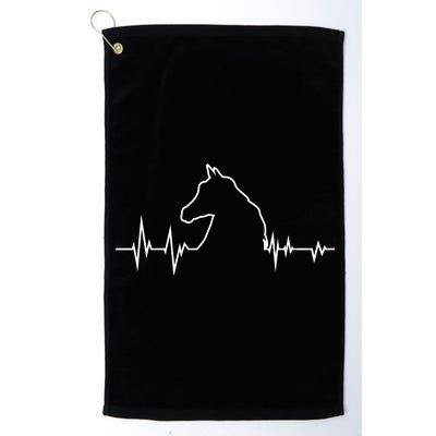 Horse Heart Beat Platinum Collection Golf Towel