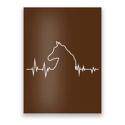Horse Heart Beat Poster