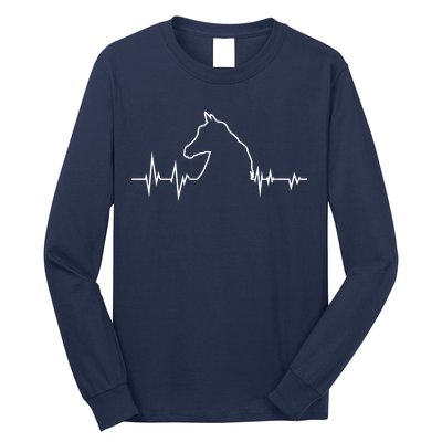 Horse Heart Beat Long Sleeve Shirt