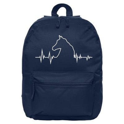 Horse Heart Beat 16 in Basic Backpack