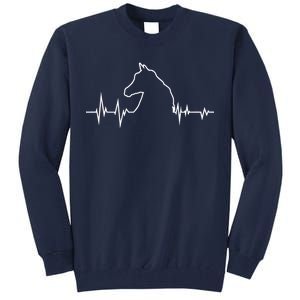 Horse Heart Beat Tall Sweatshirt