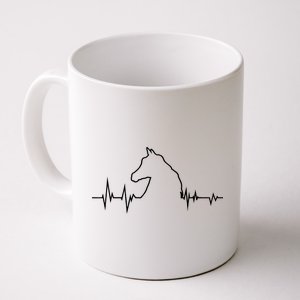 Horse Heart Beat Coffee Mug