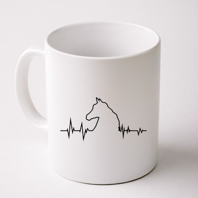 Horse Heart Beat Coffee Mug