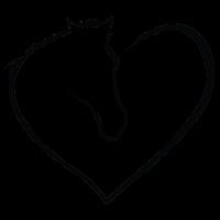 Horse Heart Logo Mug