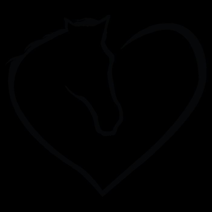 Horse Heart Logo Mug