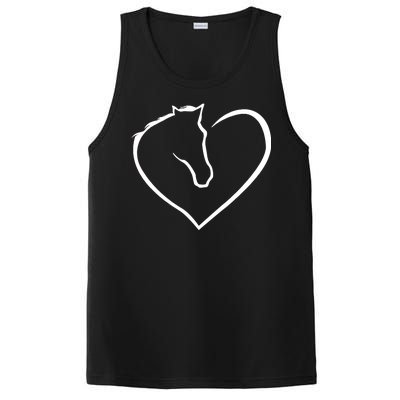 Horse Heart Logo PosiCharge Competitor Tank