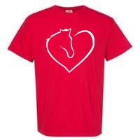 Horse Heart Logo Garment-Dyed Heavyweight T-Shirt